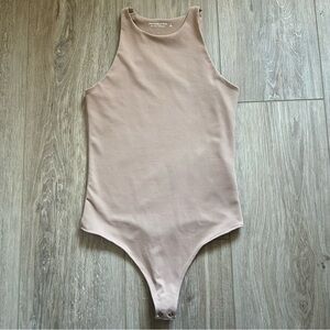Abercrombie & Fitch Tan Bodysuit Size small